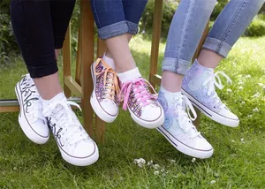 Popisovač na textil 4500, modrá, 1-3mm, kužeľový hrot, EDDING